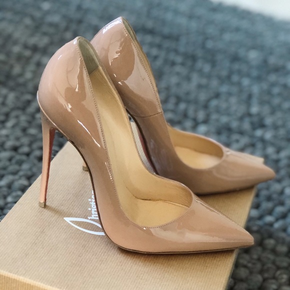 Christian Louboutin SO KATE 120mm nude patent - Picture 2 of 8